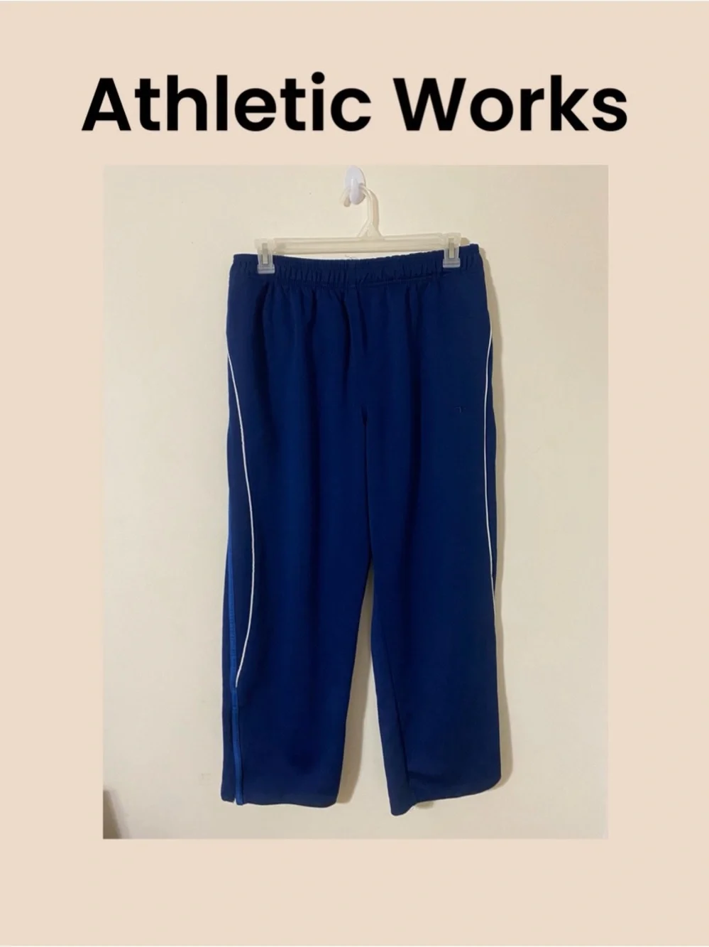 Athletic Works Track Pants Size Large